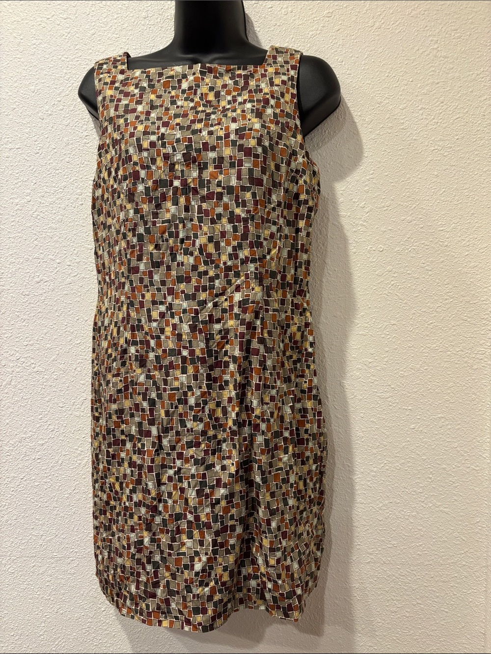 90s Silk sheath Ann Taylor dress
